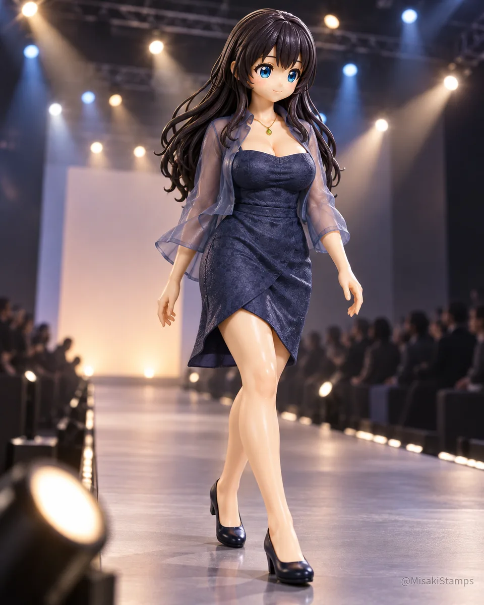 2026年9月21日、朝10:42に作ったMisaki。クレイ風3Dイラスト。